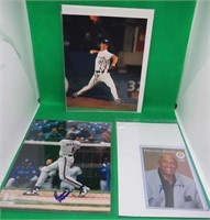 3x Signed Baseball Pictures Fergie Jenkins Timlin+