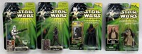 (4) Star Wars Power Of The Jedi POTJ Action