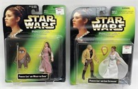 (2) Star Wars Princess Leia Collection Action