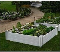 VITA GARDENS GARDEN BED W/ GROW GRID 4' X 4'