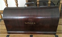 Wood Cover for Antique Singer Sewing Machine