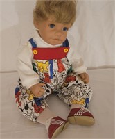 Dalmatian Overall Doll