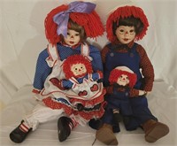 Raggedy Ann & Andy Dress-up Dolls