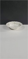 Vintage Syralite by Syracuse White Porcelain Bowl