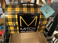 MITCH Paul Mitchell Metal Lunch Tool Box Pail