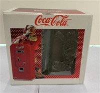 Coca- Cola Glass Santa Mug In Box