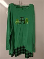 LADIES GRASWE ST PATRICKS DAY TUNIC 3XL