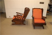 Set of 2 Rocking Chairs
