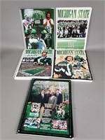 Lot of 5 Michigan State Football Media Guides