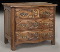 Small 18th C. French walnut commode