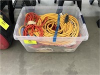 Lot of 10 Extension Cords