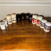 6 Pair Ceramic Salt & pepper shakers