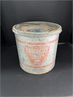 Falls City Galvanized Bait Bucket