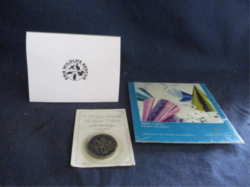 birthday and coin mint set