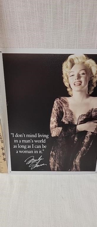 Marilyn Monroe I Don't Mind Living In a Man's Worl