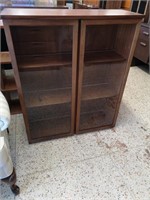 Vintage Wooden display cabinet.