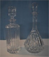 Nice Pair of Crystal Decanters