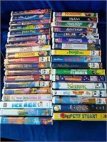 VHS, mostly Disney