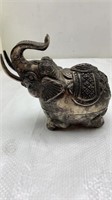 6in Rare Antique Elephant trinket box