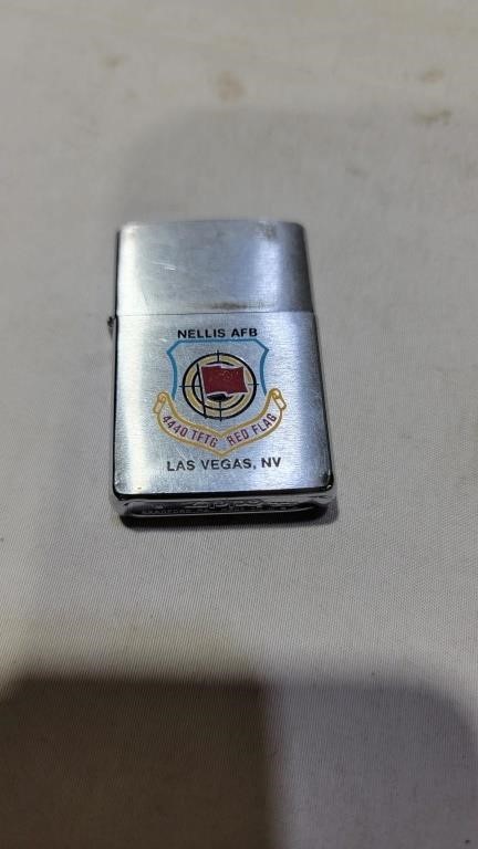 Nellis afb zippo lighter