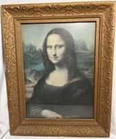 Mona Lisa Print Framed Under Glass