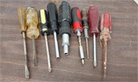 Assorted screwdrivers