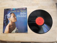 Billy Holiday Lady in Satin vinyl record