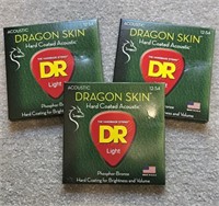 DR Acoustic Dragon Skin – Light  3 sets