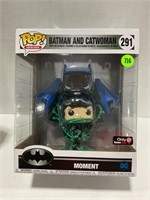 Batman and Catwoman pop heroes