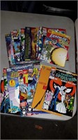 FLAT OF COMIC BOOKS