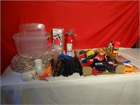 Fire Extinguishers, Can Koozies, Gloves, etc