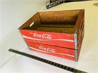 2pcs vintage Coca-Cola Crates