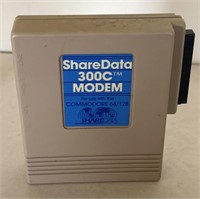 Shared that a 300 C modem for Commodore 64