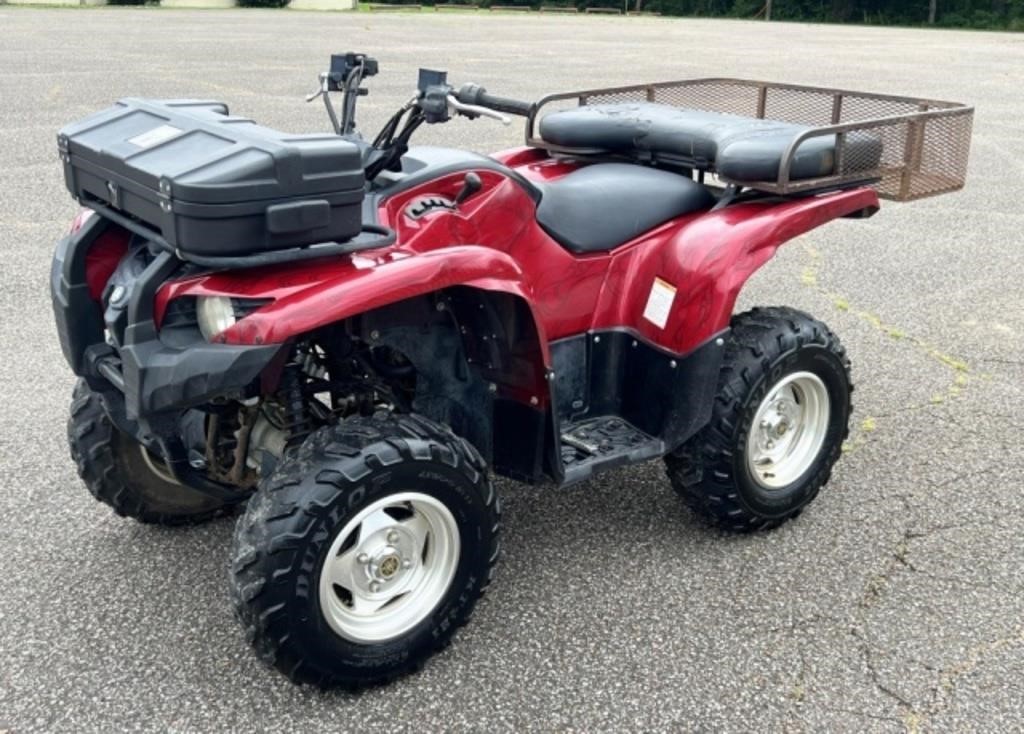 2009 Yamaha Grizzly 550F1 4x4 ATV, 396 Hrs.