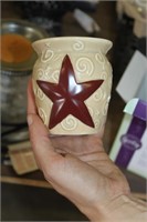 scentsy rustic star small plug in warmer, for t