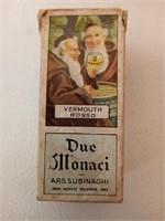 Due Monaci Vermouth Rosso Made in Italy