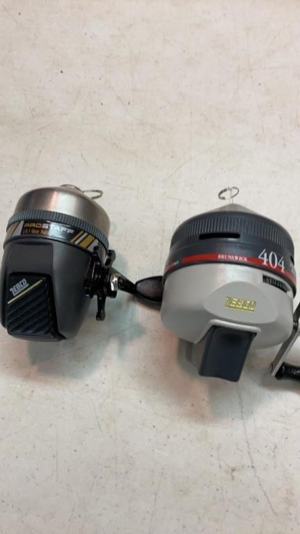 Two Zebco reels
