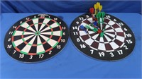 2 Regulation Size Dart Boards & Darts