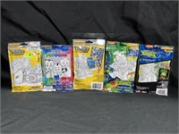 LOT OF 5 POP OUTS DRAWING SETS