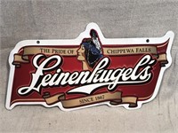 Leinenkugels metal beer sign