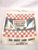 Purina Poultry Chows vintage bag