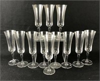 Nachtmann Champagne Flutes, 12 Pieces