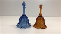 Two Fenton bells. Both are in excellent condition