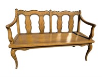 COUNTRY FRENCH OAK BENCH