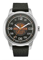 Harley-Davidson® Men's Bar & Shield Script Watch,