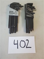 Craftsman and Stanley Hex Key Sets