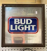 Bud Light beer sign - sign only - does not light