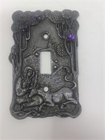 Pewter Light Switch Cover