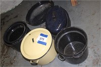 STOCK POT & ROASTER LOT