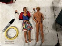 2 Ken dolls